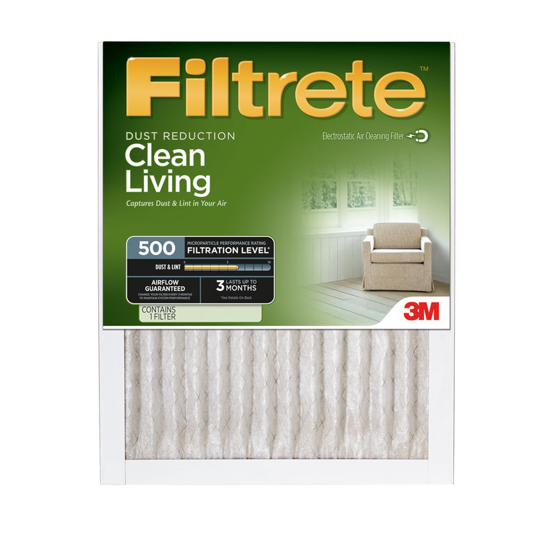 3M COMPANY, 3M Filtrete 20 in. W x 15 in. H x 1 in. D 8 MERV Filtre à air plissé (paquet de 6)