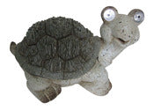 ALPINE CORPORATION, Alpine Corporation QWR472SLR Statue de tortue solaire de 10 po